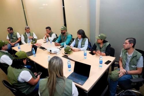 BCR recibe delegación de observadores internacionales en el marco del Censo Agropecuario y de Pesca 2025